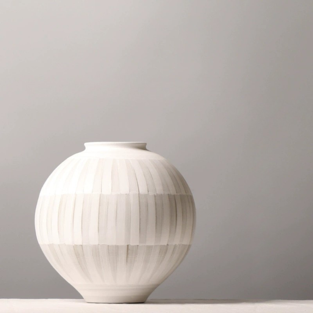 Elara Striped Vase