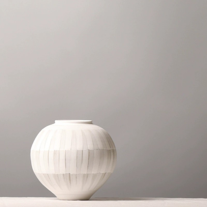 Elara Striped Vase